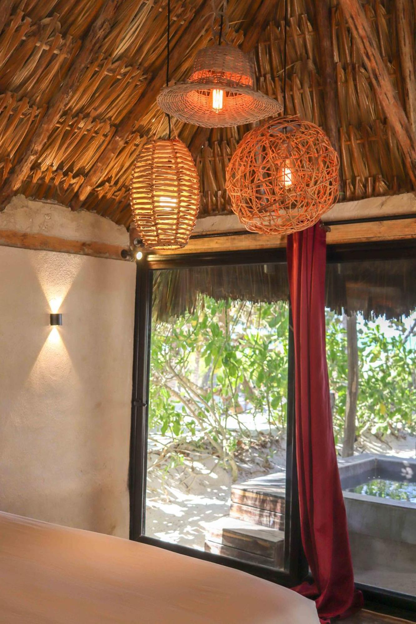 Casa Mate Beachfront Cabanas Ель-Куйо Номер фото